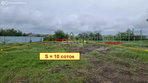 Участок в Гостагаевская, Раздольная улица (10 м)