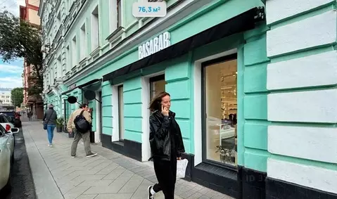 Помещение свободного назначения в Москва Богословский пер., 16/6С1 (76 ...