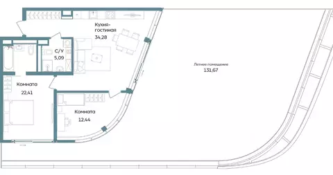 2-к кв. Крым, Саки ул. Морская (205.89 м)