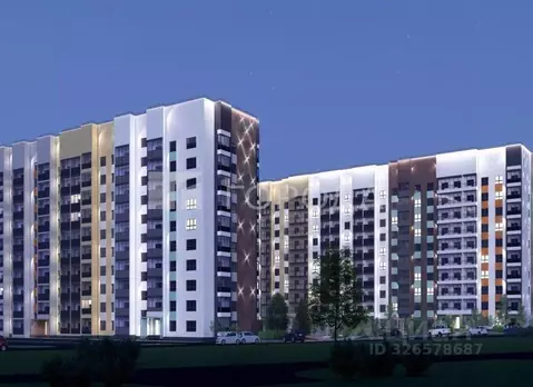 2-к кв. Алтайский край, Барнаул ул. Им. Анатолия Мельникова, 1 (43.2 ...