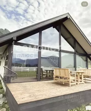 Коттедж в Алтай, Чемальский район, с. Чепош, Альпинс тер.  (90 м)