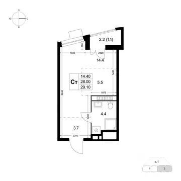 Студия Московская область, Люберцы городской округ, Красково пгт, пос. ...