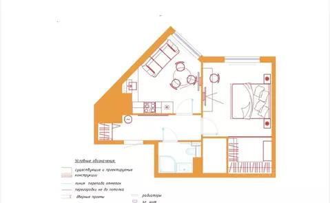 1-к кв. Санкт-Петербург Петровский просп., 24к3 (39.0 м)