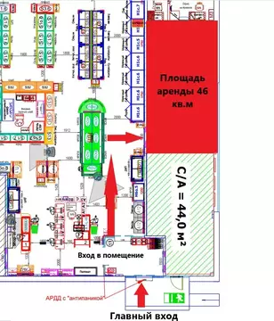 Торговая площадь в Московская область, Солнечногорск городской округ, ...