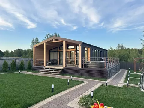 Дом в Московская область, Дмитровский муниципальный округ, Дом у озера ...