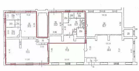 Помещение свободного назначения в Москва ул. Зои и Александра ...
