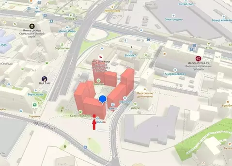 Помещение свободного назначения в Москва проезд Шелихова, 9к1 (68 м)