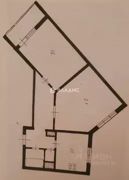 2-к кв. Санкт-Петербург 5-й Предпортовый проезд, 12к1 (65.0 м)