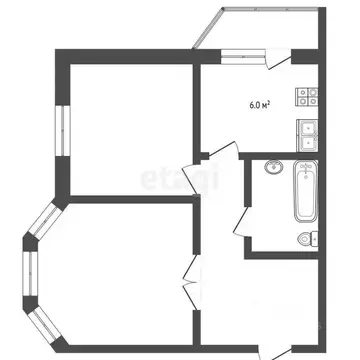 2-к кв. Московская область, Балашиха Кучино мкр, ул. Центральная, 41 ...