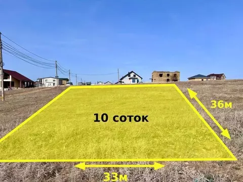 Участок в Крым, Симферопольский район, с. Родниково ул. Космическая, ...