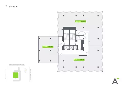 Офис в Санкт-Петербург Московский просп., 65Э (632 м)