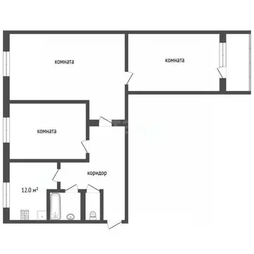 3-к кв. Ярославская область, Ярославль Московский просп., 123к3 (81.1 ...