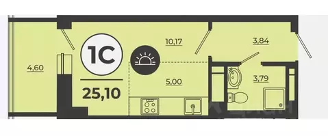 Студия Ростовская область, Ростов-на-Дону Левенцовский мкр, Сокольники ...