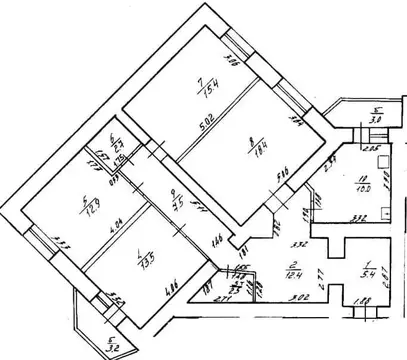 4-к кв. Башкортостан, Уфа ул. Менделеева, 122 (102.0 м)