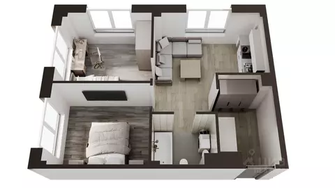 2-к кв. Сахалинская область, Анивский городской округ, с. Новотроицкое ...