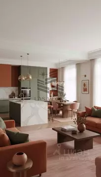 3-к кв. Санкт-Петербург ул. Грота, 1-3Г (133.0 м)