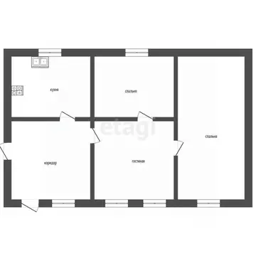 Дом в Саратовская область, Романовский район, с. Большой Карай ...