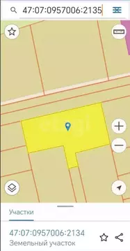 Участок в Ленинградская область, Всеволожский район, пос. Щеглово ...