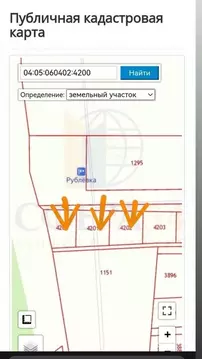 Участок в Алтай, Чемальский район, с. Анос Центральная ул., 41 (20.0 ...