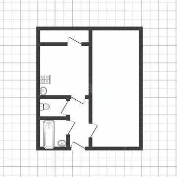 1-к кв. Белгородская область, Белгород Почтовая ул., 60 (37.0 м)