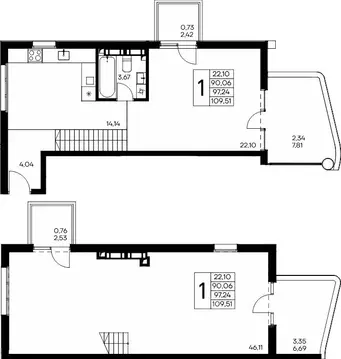 Студия Крым, Сакский район, Лесновское с/пос, с. Прибрежное Розовое ...