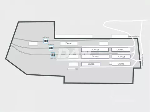 Склад в Челябинская область, пос. Бреды ул. Элеваторная, 1 (11146 м)