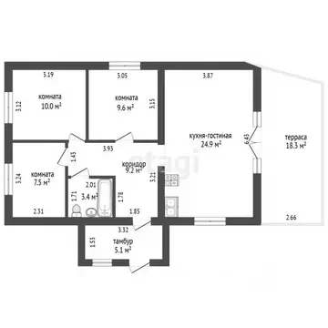 Дом в Пермский край, Пермский муниципальный округ, д. Косотуриха ул. ...