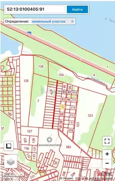 Участок в Нижегородская область, Чкаловск муниципальный округ, д. ...