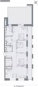 3-к кв. Татарстан, Казань Кастура Таун жилой комплекс (109.62 м)
