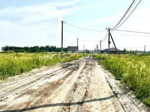 Участок в Тюменская область, Тюменский район, пос. Новотуринский  ...