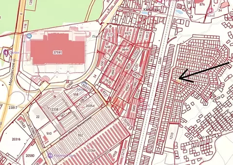 Участок в Самарская область, Самара Орловский мкр,  (6.2 сот.)
