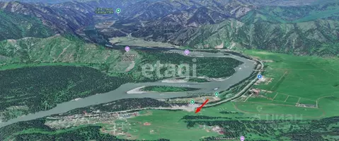 Участок в Алтай, Чемальский район, с. Турбаза Катунь  (11.9 сот.)