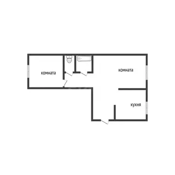 2-комнатная квартира: Бийск, улица Ильи Мухачёва, 226 (53.3 м)