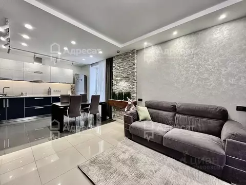 2-к кв. Волгоградская область, Волгоград Ангарская ул., 100А (55.4 м)