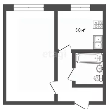 1-к кв. Владимирская область, Муром Карачаровское ш., 71 (35.9 м)
