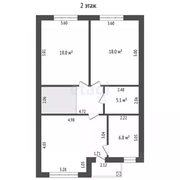 Дом в Тюменская область, Тюмень Ленинградская ул. (195 м)