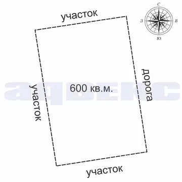 Участок в Ленинградская область, Ломоносовский район, Лопухинское ...