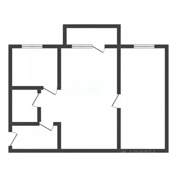 2-к кв. Белгородская область, Белгород ул. Гагарина, 25 (43.4 м)