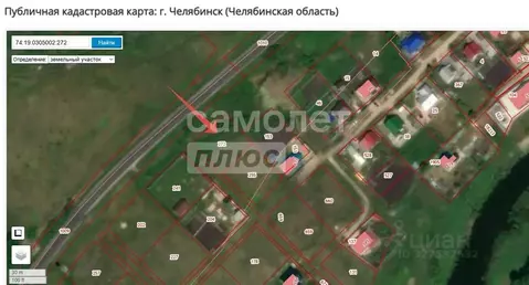 Участок в Челябинская область, Сосновский муниципальный округ, д. ...
