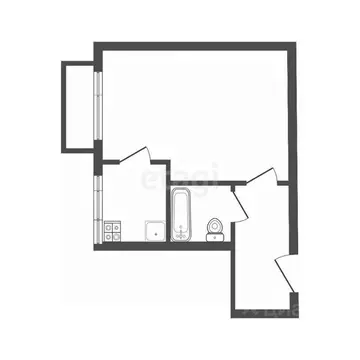 1-к кв. Амурская область, Благовещенск ул. Ленина, 39 (30.8 м)