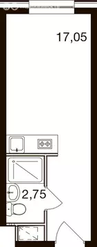 Квартира-студия: посёлок городского типа Новоивановское, Западная ...