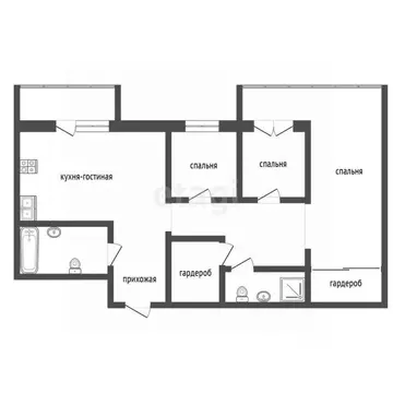 4-к кв. Крым, Ялта ул. Красных Партизан, 14Б (142.2 м)