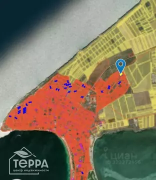 Участок в Крым, Черноморский район, с. Межводное ул. В. Якушенко (7.27 ...