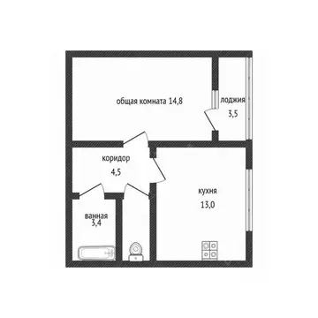 1-к кв. Белгородская область, Белгородский район, Дубовское с/пос, ...