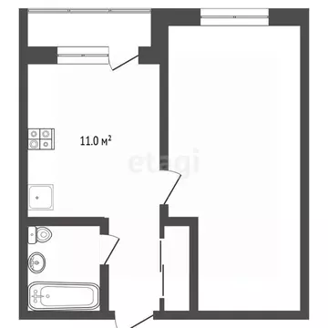 1-к кв. Москва бул. Скандинавский, 3к2 (39.5 м)