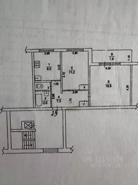 2-к кв. Московская область, Чехов ул. Полиграфистов, 27 (51.0 м)