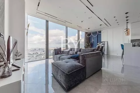 2-к кв. Москва 1-й Красногвардейский проезд, 22с1 (82.0 м)