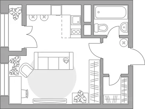 Студия Московская область, Балашиха 39-й мкр, Пехра жилой комплекс, к8 ...