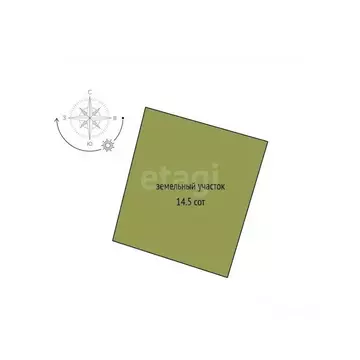 Участок в Брянская область, Брянский район, Отрадненское с/пос, с. ...