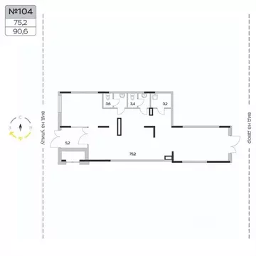 Помещение свободного назначения в Московская область, Мытищи городской ...